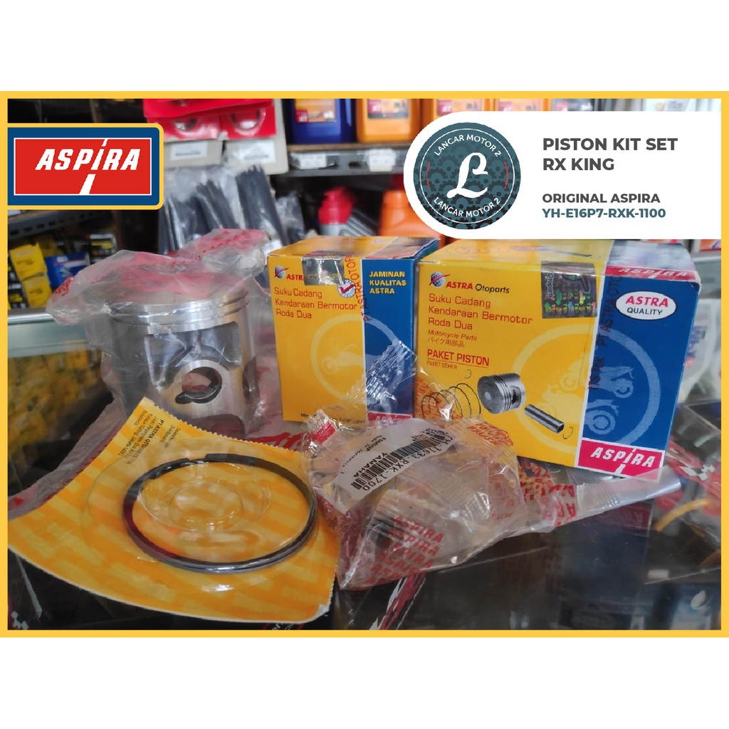 Piston KIt Seher RxKing Rx King OS Std 25 50 75 100 ASLI 100% ORIGINAL ASPIRA