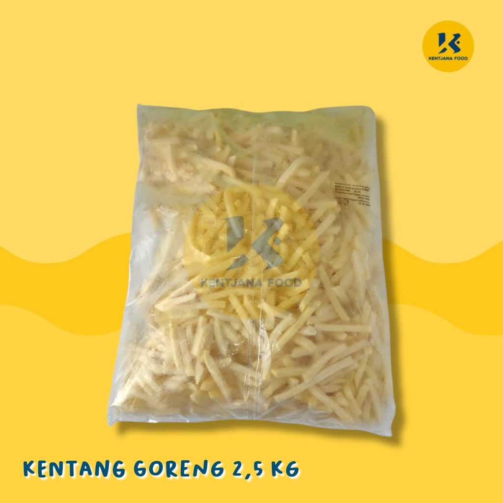 

Kentang Goreng shoestring dan crinkle
