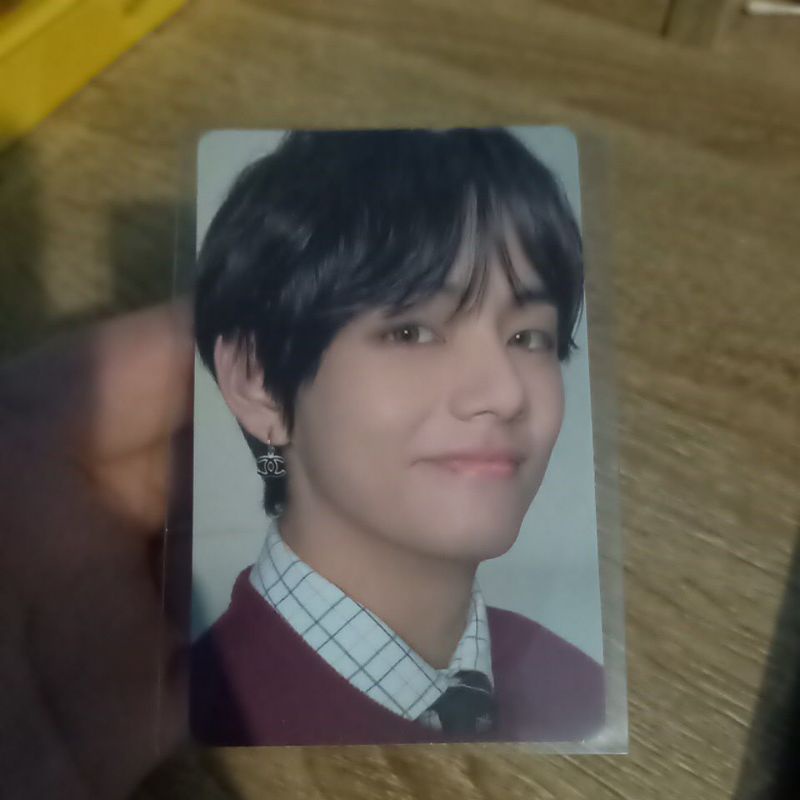 Official PC Taehyung MOTS 7 Ver 4 [BTS V Kim Taehyung Photocard Album Official Map of the Soul 7 Ver
