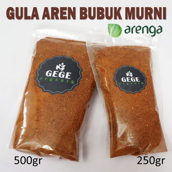 

Gula Aren Bubuk Murni Pure Palm Sugar Premium Arenga 250gr