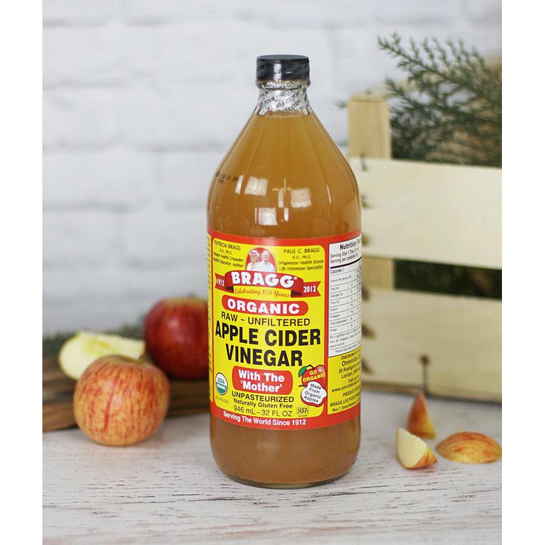 

9acf cuka sari apel bragg apple vinegar - 473 ml dm8p