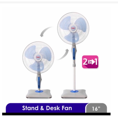 [ Cosmos ] Kipas Angin Berdiri / Kipas Twino Cosmos 16 SN / SNQ / SEN 2 in 1