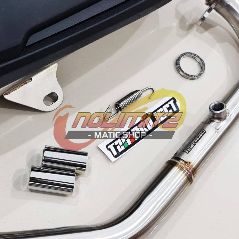 Knalpot TZM Project SS Pro Standar Racing Full Package Honda PCX Vario 160