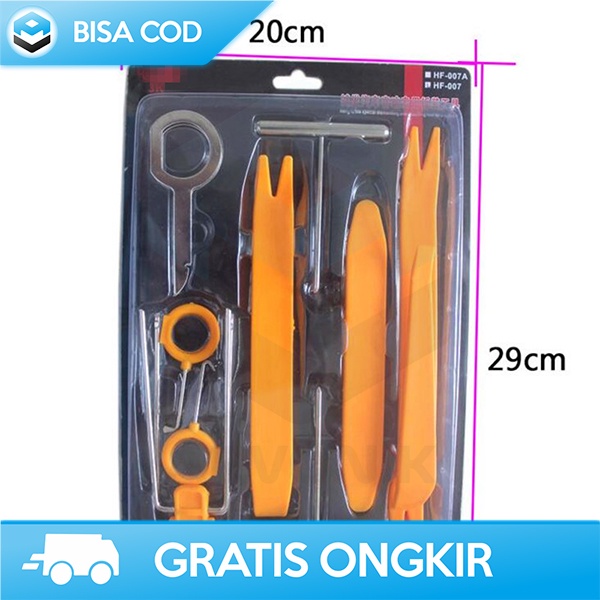 OPENING TOOLS KIT PEMBUKA SERBAGUNA MOBIL 12 IN 1 REMOVER ALLOET 007