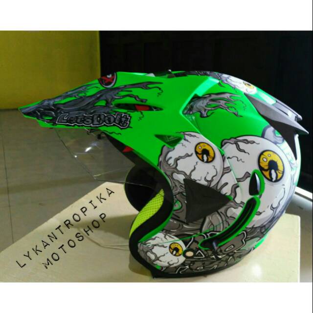 Helm JP Supermoto Sticker SPECIAL EDITION