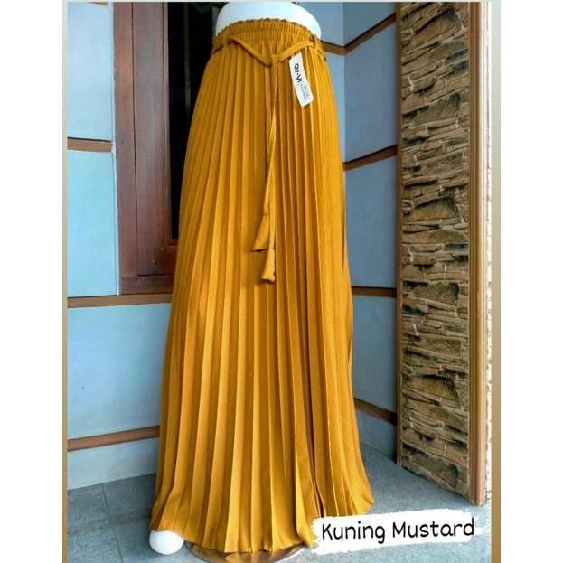 ROK PLISKET IMPORT PREMIUM/ ROK KERJA/ FLARE SKIRT/ ROK WANITA BAHAN PREMIUM/ ROK MUSLIMAH DEWASA