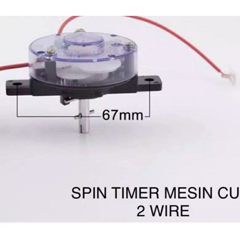 Taimer , Timer , Pembuangan Bulat  2 Kabel Pengering Mesin cuci 2 kabel