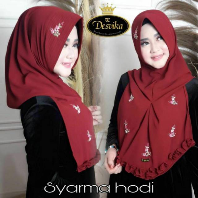 Hijab ceruty super Desvika