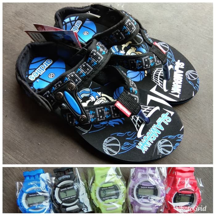 Sepatu Sandal Gunung Jepit Anak Laki-laki Ardiles Raijin 33 34 35 36 3 - - q3