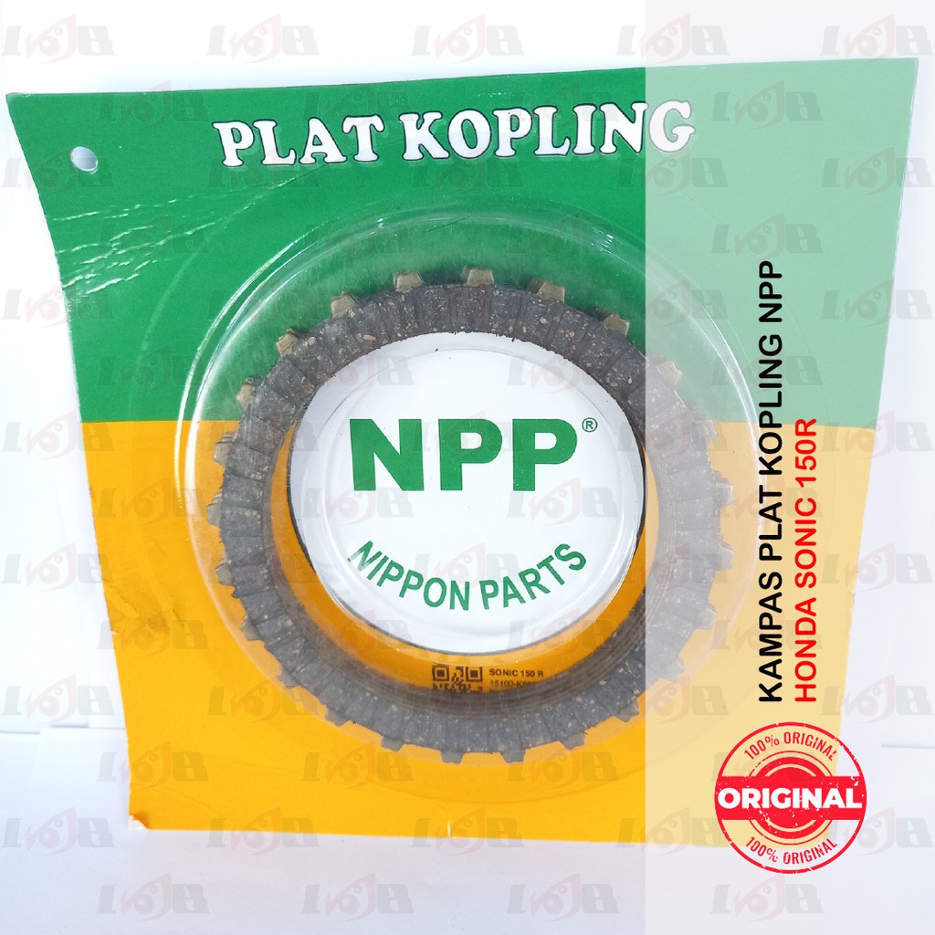 NPP Kampas Plat Kopling Sonic 150R Honda Clutch 5 Lembar