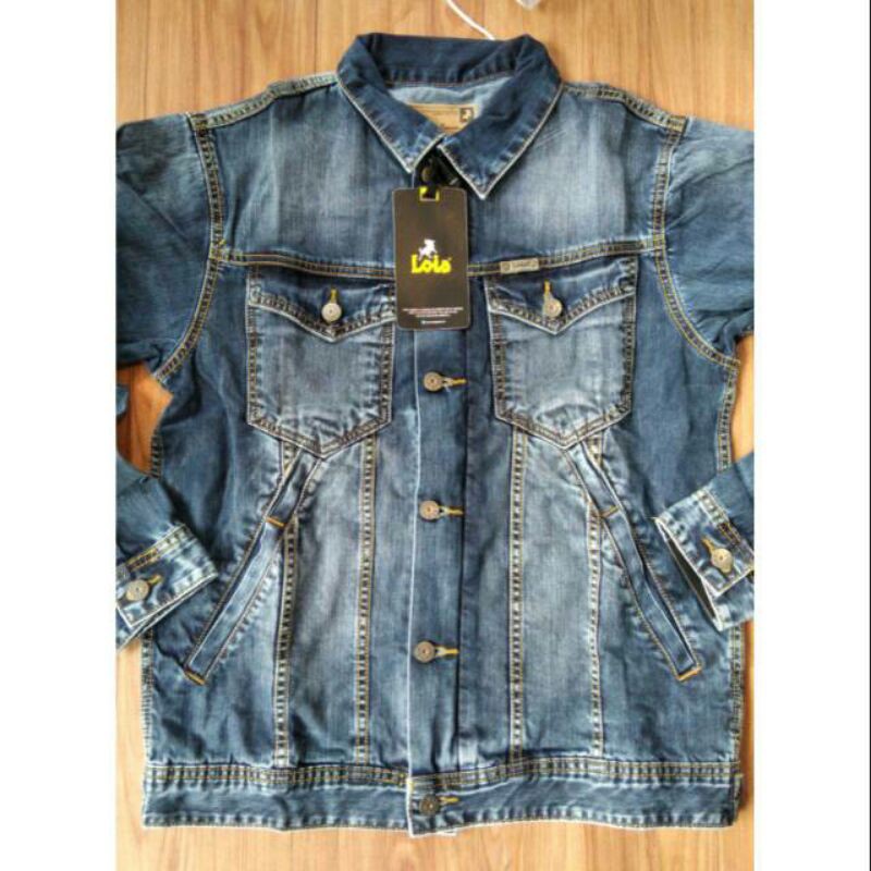 Jaket Denim Lois Jeans Original MJF111