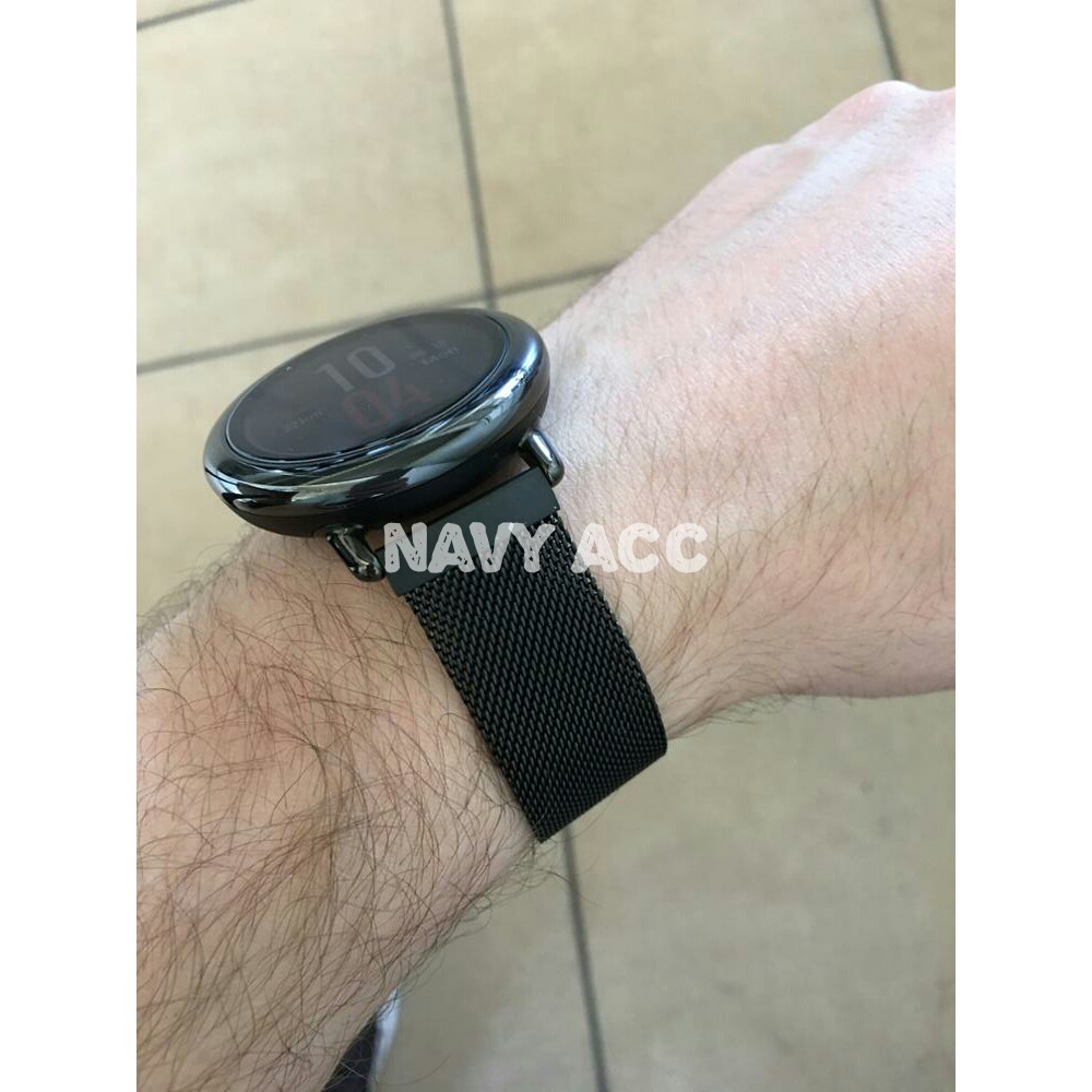 Strap Xiaomi Amazfit Stainless Magnet - Magnetic Strap Xiaomi Huami