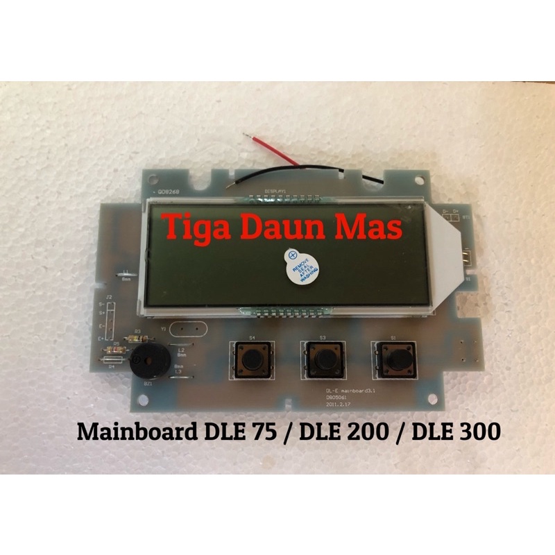 Mainboard Timbangan DLE 75 DLE 200 DLE 300