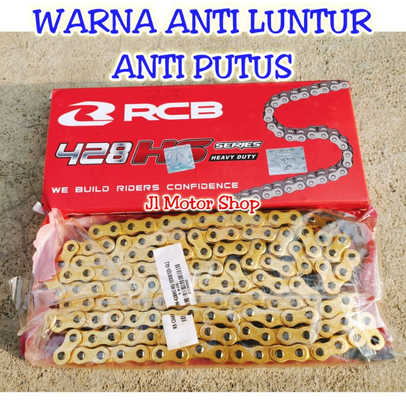 RANTE - RANTAI RCB GOLD EMAS 428 HS 132 140 L MATA ANTI LUNTUR