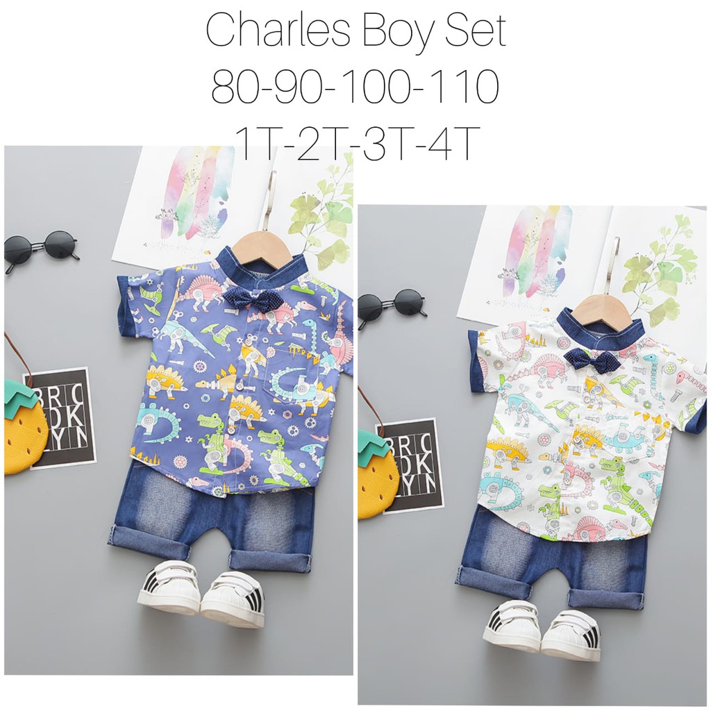 Charles Boy Set/ Setelan Anak Laki-laki