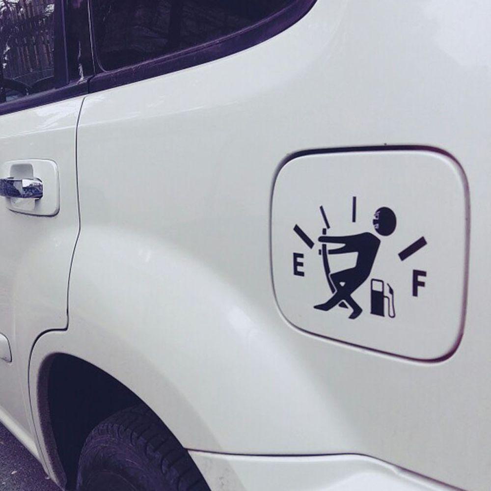 Suyou Sticker Reflektor Dekorasi Tangki Bensin Mobil Universal