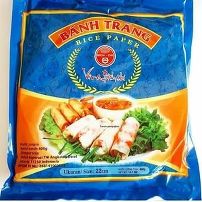 

KULIT LUMPIA VIETNAM 400GRAM BANH TRANG RICE PAPER 400GRAM