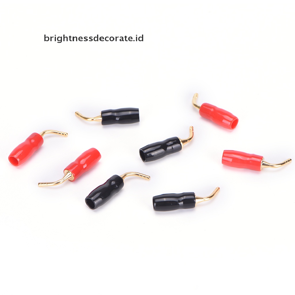 8pcs Sekrup Konektor Kabel Speaker Audio Ukuran 2MM Untuk Hifi