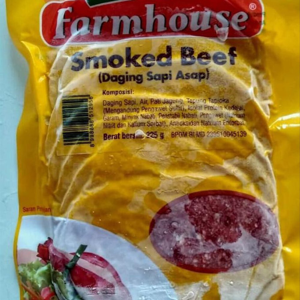 FARMHOUSE SMOKED BEEF HONEY 225GR