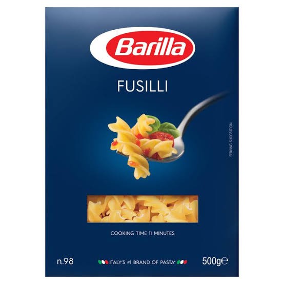 

Barilla Pasta Fusilli 500gr