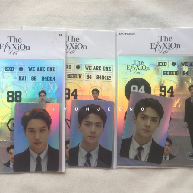 EXO Sehun Deco Sticker elyxion dot goods
