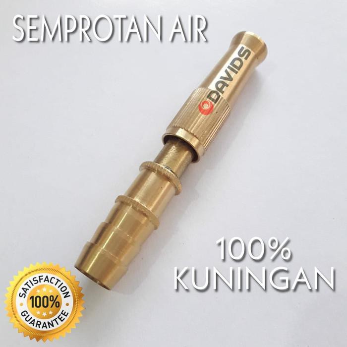 Nozzle Sprayer / Semprotan Cuci Motor / Semprotan Air Kuningan Lurus