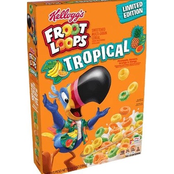 

Kelloggs Froot Loops Natural - Sereal Sarapan Froot Loops