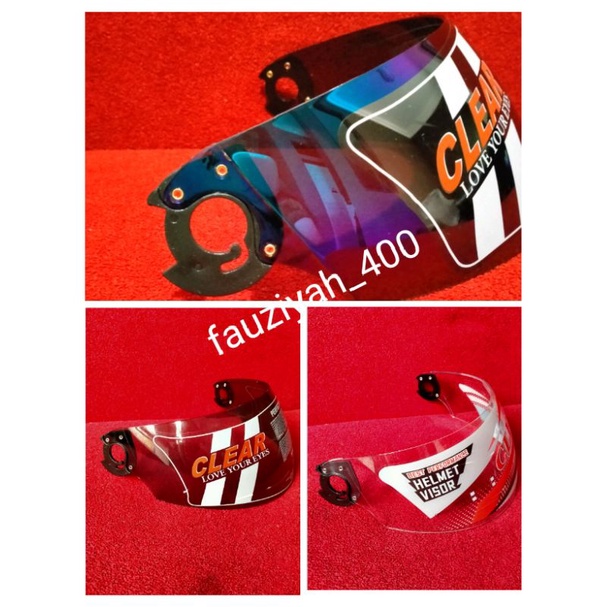 Kaca helm full face  mds 201 /bmc jazz/ GM cruiserr