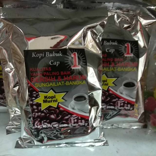 

Kopi hitam khas bangka sungailiat