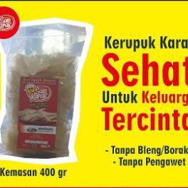 

Kerupuk Beras Sari Karak sehat non msg, pengawet, dan boraks