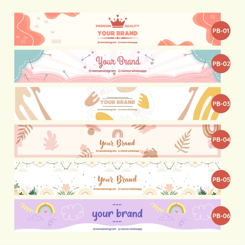 Jual Paper Belt Custom A3 Packaging Sleeve Free Design Label