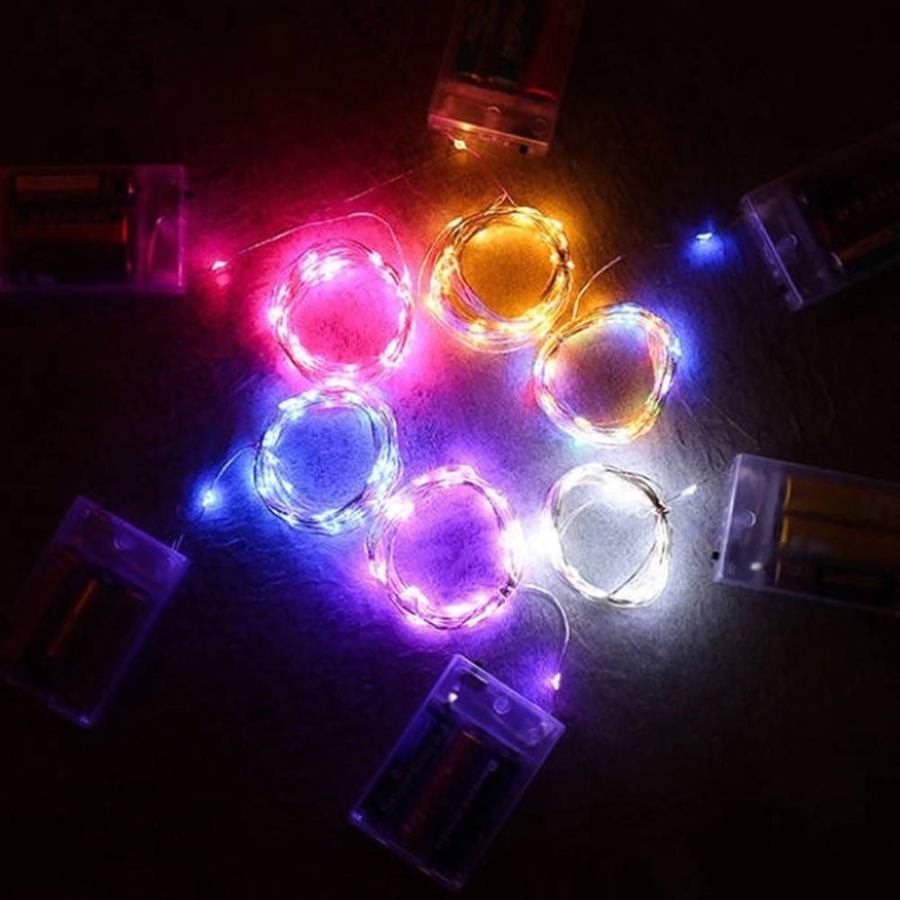 【SALE】Copper Wire LED String Lamp Fairy lights For Christmas New Year Xmas Wedding Decoration