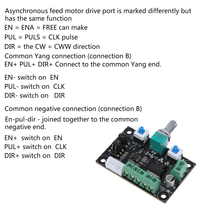 MKS Btsg Cgkosc V1.0 Stepper Motor Drive Simple Controller Pulse PWM Generator Sinyal
