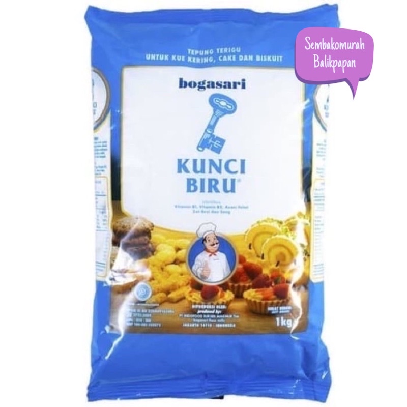 

tepung kunci biru 1kg (STOK ADA, EXP LAMA)