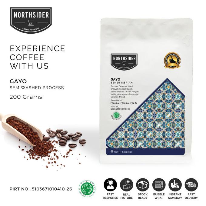 

KOPI ARABIKA ACEH GAYO ARABICA SPECIALTY COFFEE SEMI WASHED NORTHSIDER