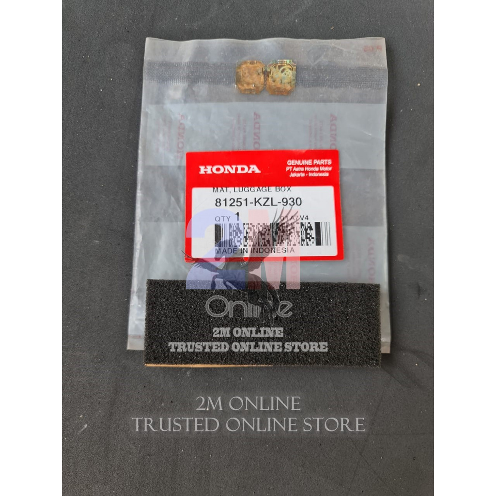 Mdr Busa Tutup Box Bagasi Scoopy Karbu Ori AHM 81251-KZL-930