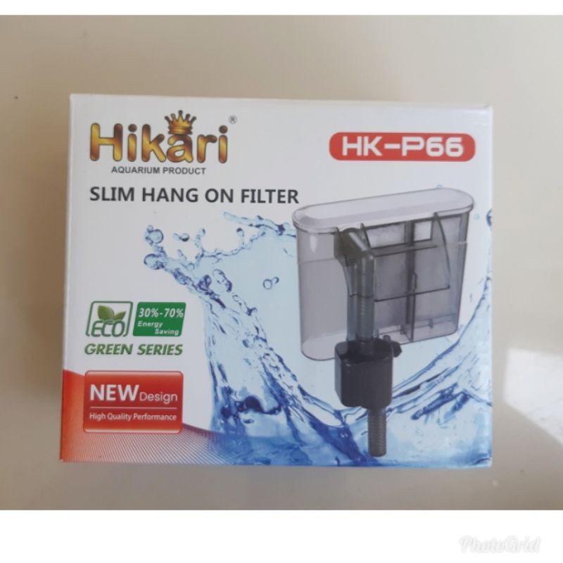 Filter gantung Aquarium aquascape HK-P66 - Mesin filter aquarium - Mesin aquarium model gantung