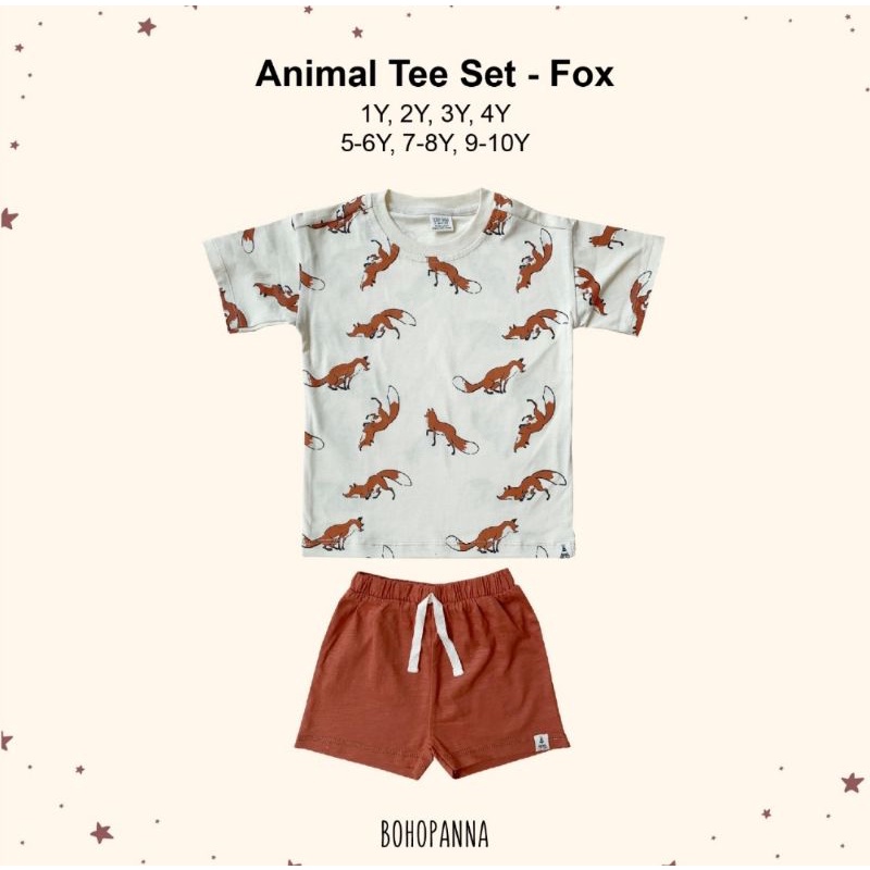 Animal Tee Set BohoPanna B22