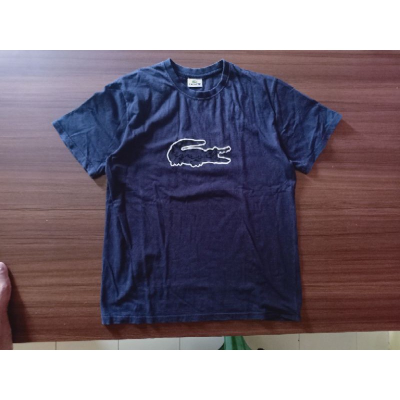 kaos Lacoste big logo