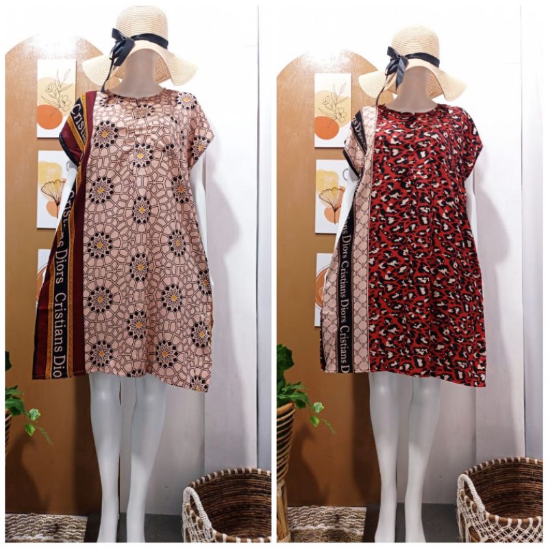 MIDI HOME DRESS SELUTUT ZIPPER BAHAN PREMIUM ADA SAKU