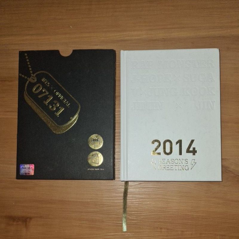 [ READY STOCK ] BTS SEASONS GREETINGS MD DIARY 2014 ZIP CODE 07131