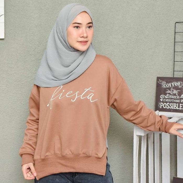 Mvp - Fiesta Sweater Bordir - Sweater Wanita Terbaru