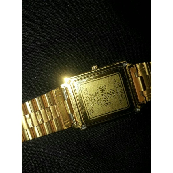 Jam swistar 22k gold electroplated