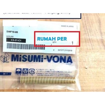 ♝ Per Misumi - Spring Misumi - Per hammer misumi PCP - SWF 10-80 ➧