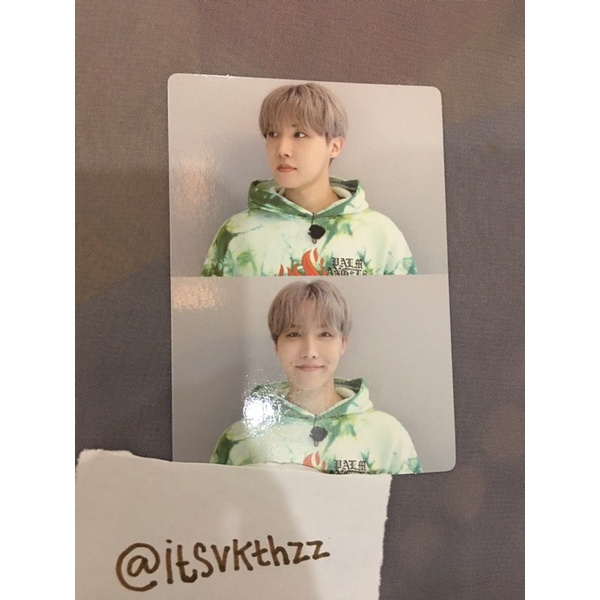 

photocard Official BTS jhope MB3