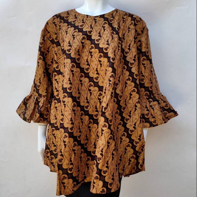 Blus Jumbo Batik Wanita Katun Murah