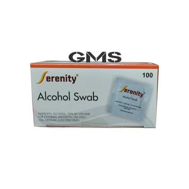 Alkohol Swab / Tissue Alkohol Box Isi 100 Pcs