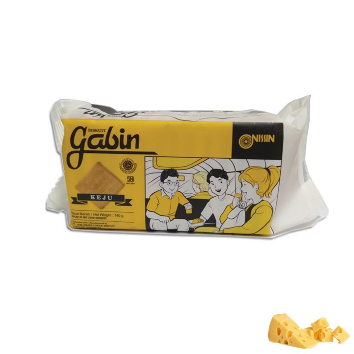 

Nissin Gabin Keju 140gr