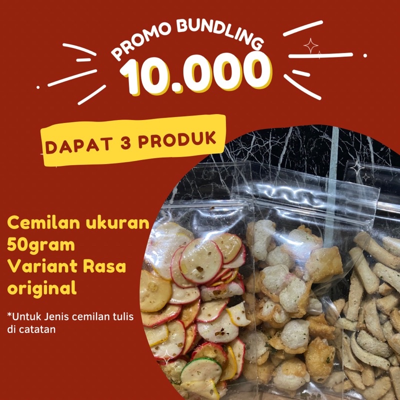 

BUNDLING PAKET ISI 3 CEMILAN ORIGINAL DAUN JERUK 50gr