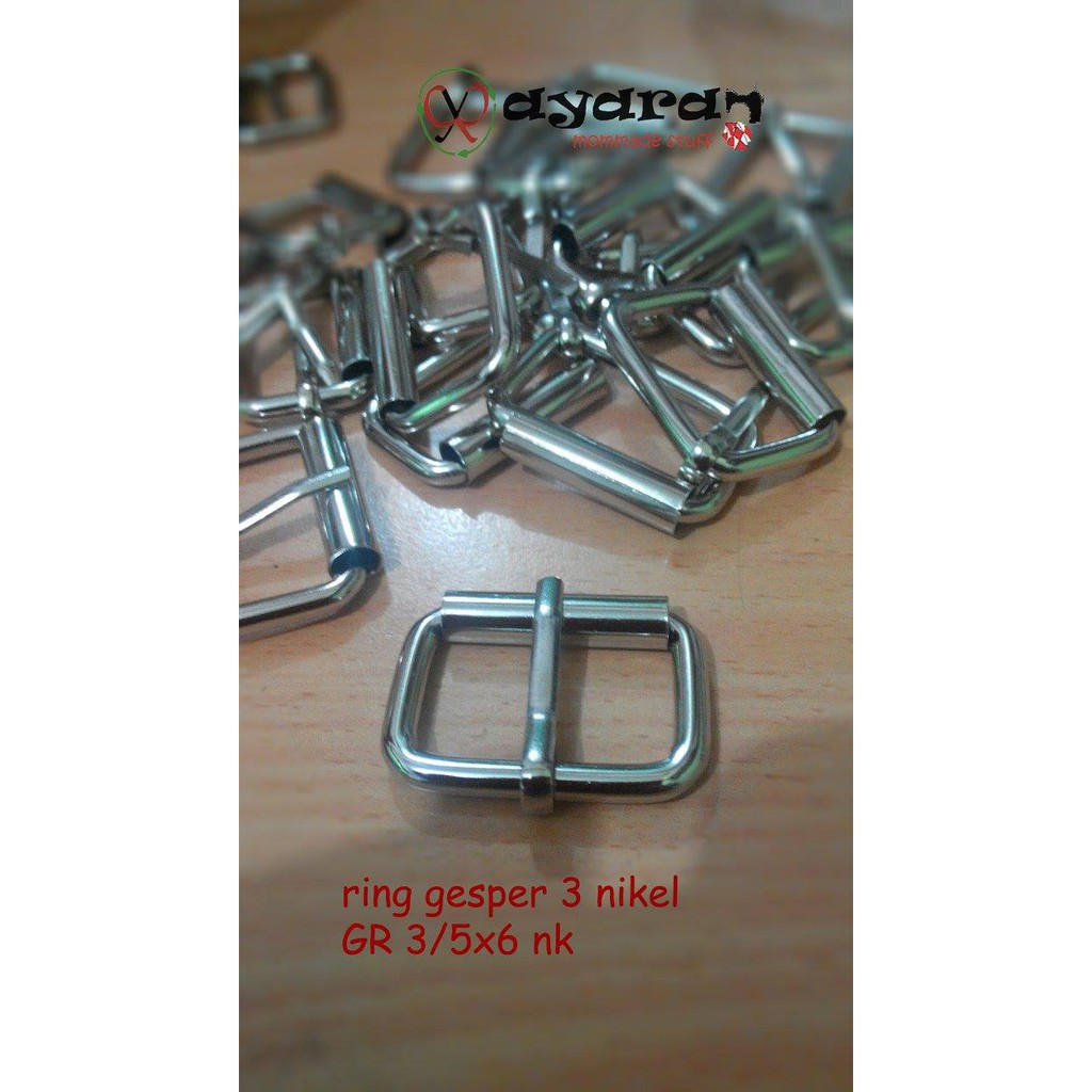 Ring Gesper 3cm nikel